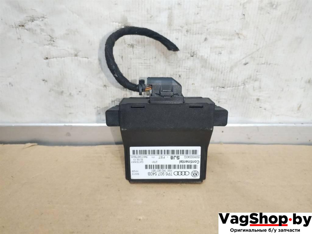 блок комфорта Volkswagen Touareg 2 поколение 2014, 3.6 л., FSI, CGR, бензин, АКПП, синий, внедорожник 5 дв., полный привод, 1K0907951, 7P6907540B - фото №1