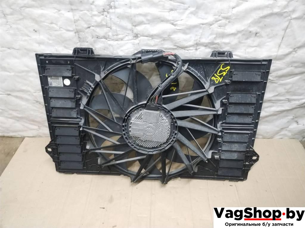 вентилятор радиатора Porsche Panamera 970 2011, 3.6 л., i, M 46.40, бензин, АКПП, черный, хетчбэк 5 дв., полный привод, 97062403701, 97010606103 - фото №1