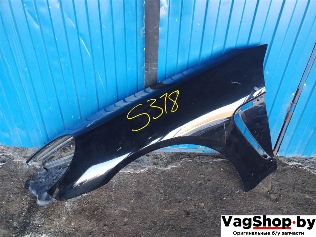 крыло переднее левое Porsche Panamera 970 2011, 3.6 л., i, M 46.40, бензин, АКПП, черный, хетчбэк 5 дв., полный привод - фото №1