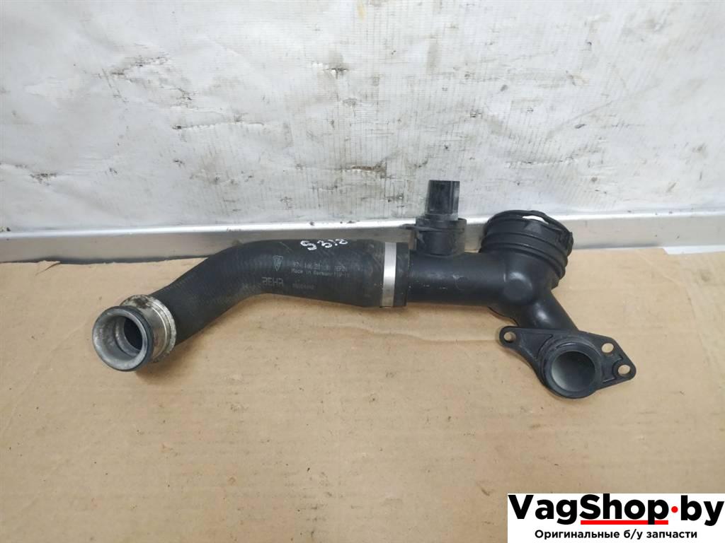 патрубок радиатора Porsche Panamera 970 2011, 3.6 л., i, M 46.40, бензин, АКПП, черный, хетчбэк 5 дв., полный привод, 97010623101 - фото №1