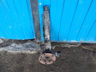 кулак поворотный левый Volkswagen Touareg 2 поколение 2014, 3.6 л., FSI, CGR, бензин, АКПП, синий, внедорожник 5 дв., полный привод, 7P6407245A