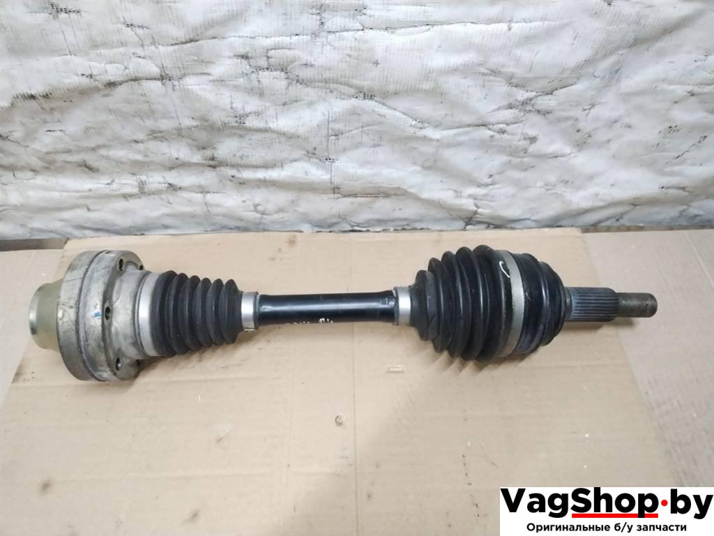 полуось передняя левая (приводной вал, ШРУС) Volkswagen Touareg 2 поколение 2014, 3.6 л., FSI, CGR, бензин, АКПП, синий, внедорожник 5 дв., полный привод, 7P0407271C - фото №1