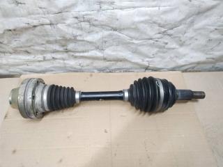 полуось передняя левая (приводной вал, ШРУС) Volkswagen Touareg 2 поколение 2014, 3.6 л., FSI, CGR, бензин, АКПП, синий, внедорожник 5 дв., полный привод, 7P0407271C