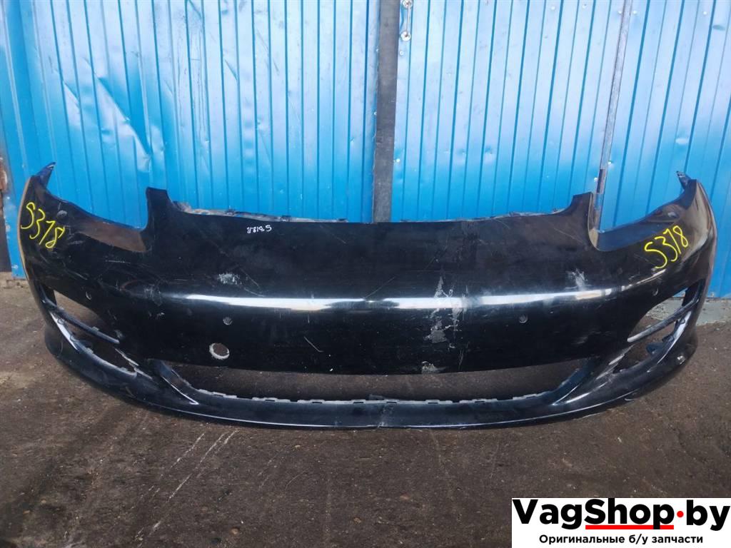 бампер передний Porsche Panamera 970 2011, 3.6 л., i, M 46.40, бензин, АКПП, черный, хетчбэк 5 дв., полный привод - фото №1