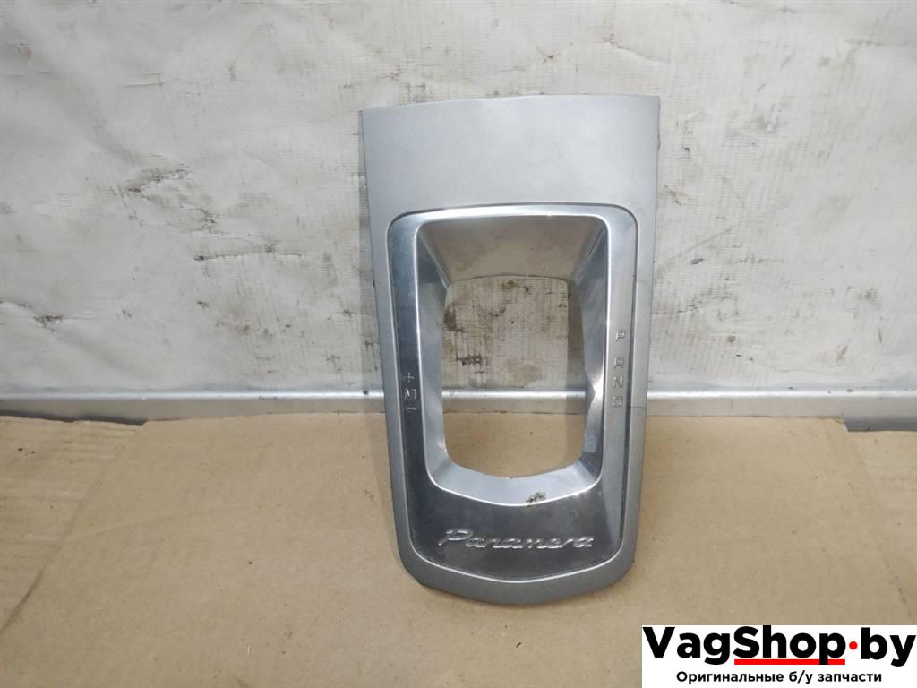 Декоративная накладка центральной консоли Porsche Panamera 970 2011, 3.6 л., i, M 46.40, бензин, АКПП, черный, хетчбэк 5 дв., полный привод, 0024972050 - фото №1