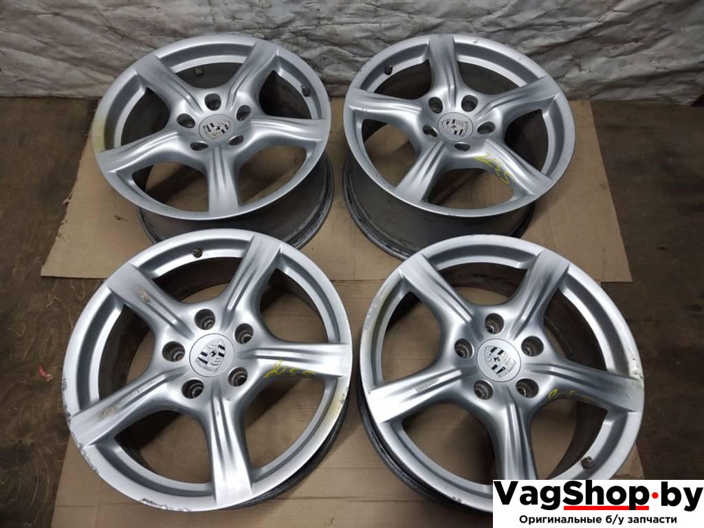 диск литой Porsche Panamera 970 2011, 3.6 л., i, M 46.40, бензин, АКПП, черный, хетчбэк 5 дв., полный привод, 97036213600, 97036213800 - фото №1