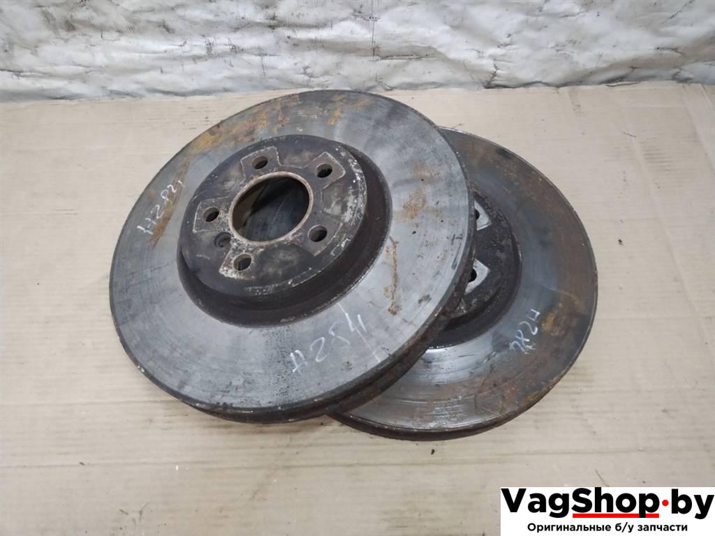 диск тормозной передний BMW X5 E70 2008, 3.5 л., TDi, 306D5, дизель, АКПП, серый, внедорожник 5 дв., полный привод, правый руль - фото №1