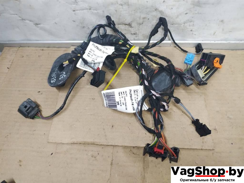 дверная проводка Volkswagen Touareg 2 поколение 2014, 3.6 л., FSI, CGR, бензин, АКПП, синий, внедорожник 5 дв., полный привод, 7P6971694D, 7P6971693N - фото №1