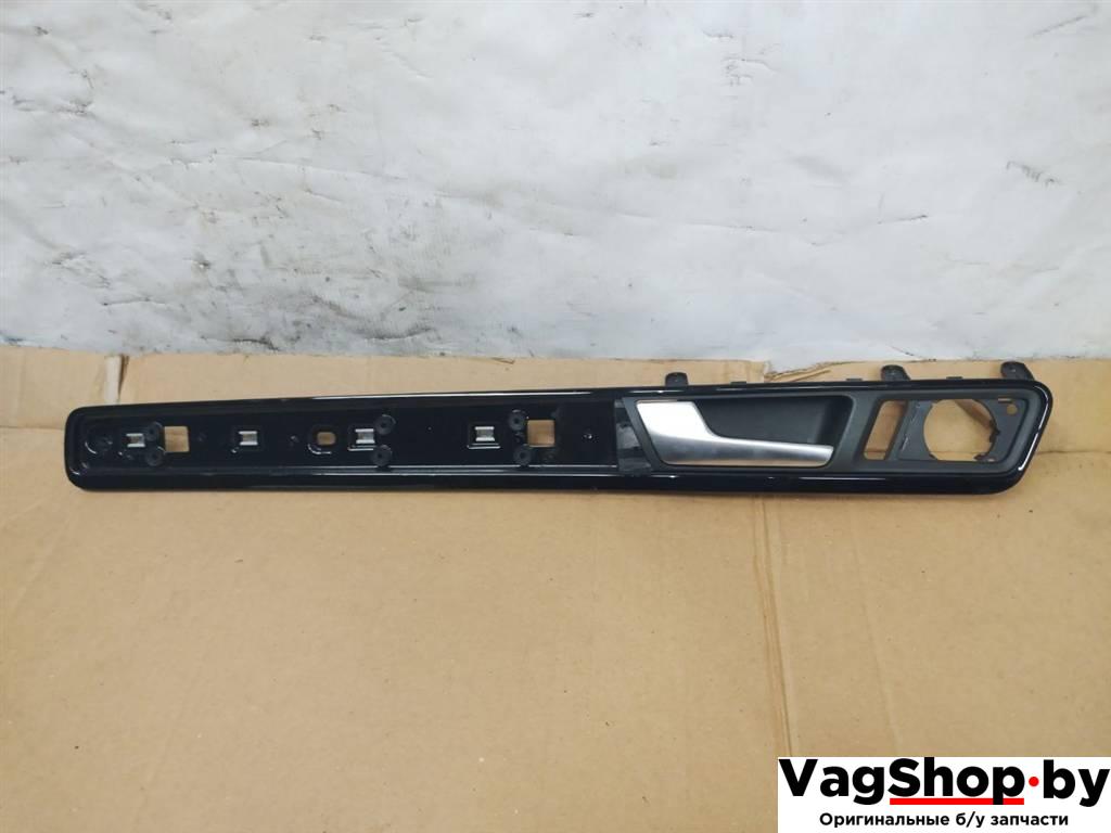 молдинг двери задней левой Volkswagen Touareg 2 поколение 2014, 3.6 л., FSI, CGR, бензин, АКПП, синий, внедорожник 5 дв., полный привод, 7P6867419, 7P6839113 - фото №1