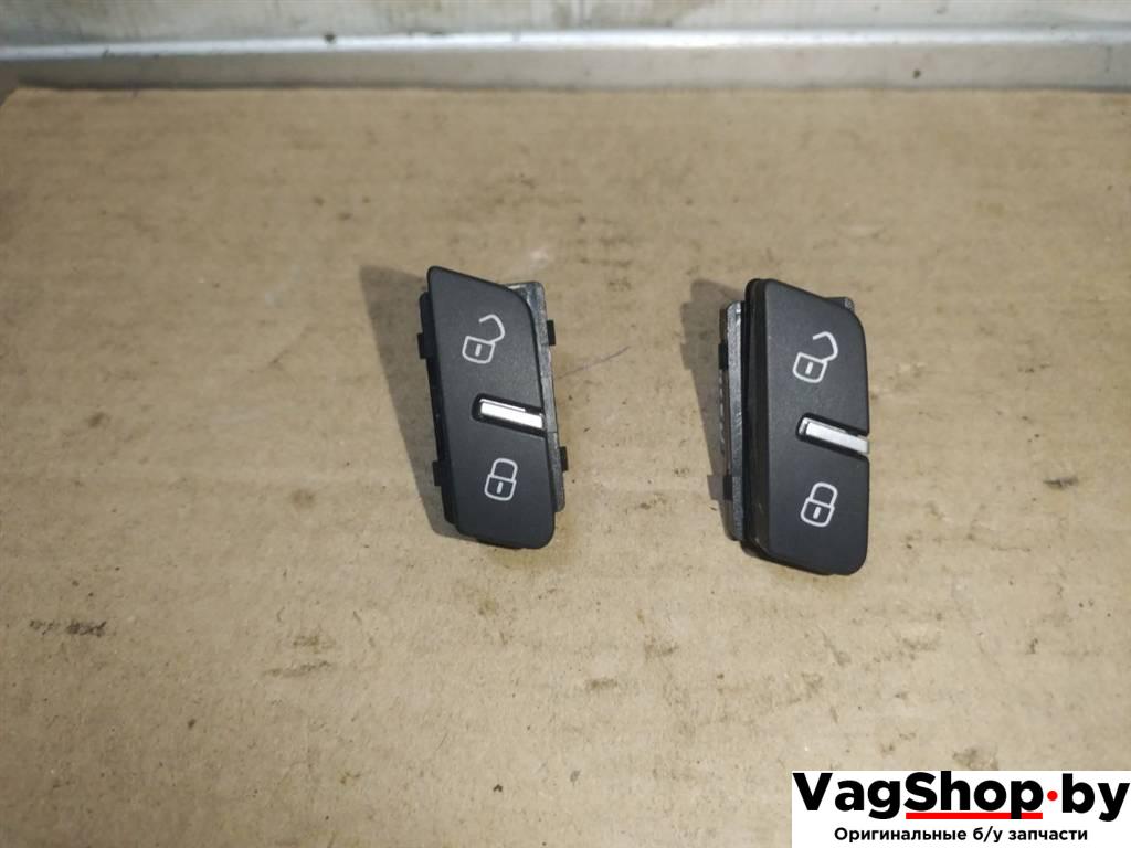 кнопка центрального замка Volkswagen Touareg 2 поколение 2014, 3.6 л., FSI, CGR, бензин, АКПП, синий, внедорожник 5 дв., полный привод, 7P6962126A - фото №1