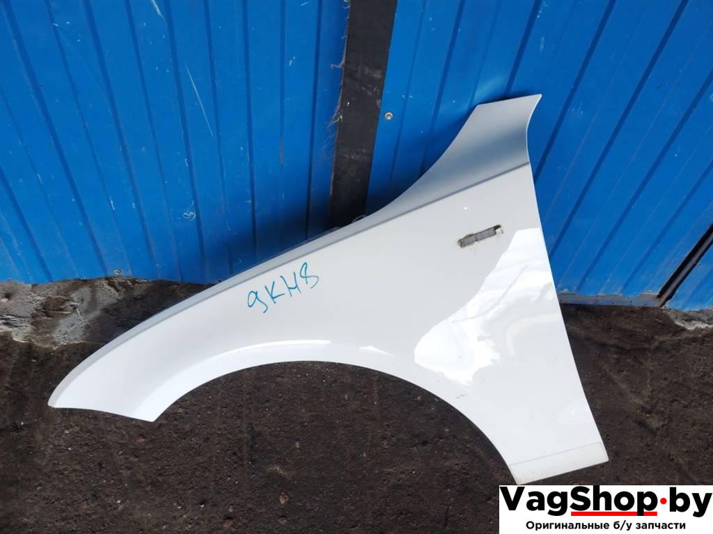 крыло переднее левое Audi A7 1 4G 2012, 3.0 л., TDi, CLA, дизель, АКПП, белый, хетчбэк 5 дв., полный привод, правый руль - фото №1
