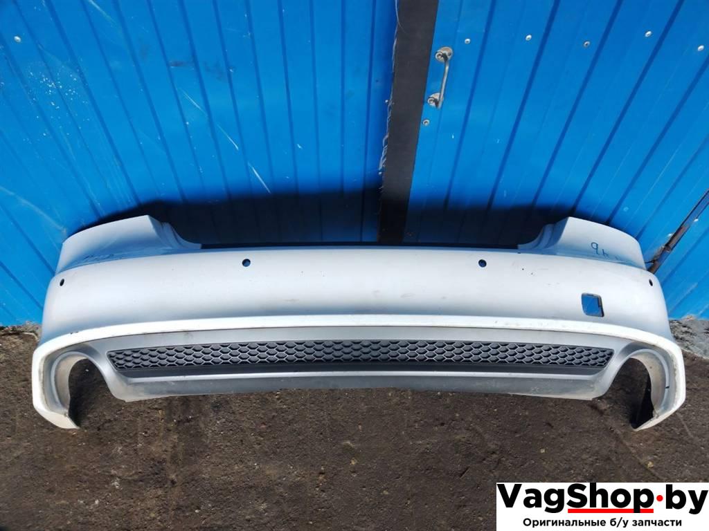 бампер задний Audi A7 1 4G 2012, 3.0 л., TDi, CLA, дизель, АКПП, белый, хетчбэк 5 дв., полный привод, правый руль, 4G8807511AC - фото №1