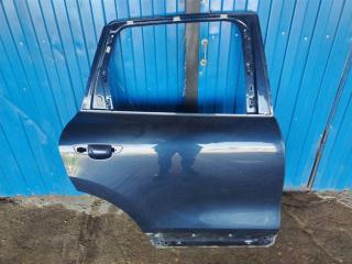 дверь задняя правая Volkswagen Touareg 2 поколение 2014, 3.6 л., FSI, CGR, бензин, АКПП, синий, внедорожник 5 дв., полный привод