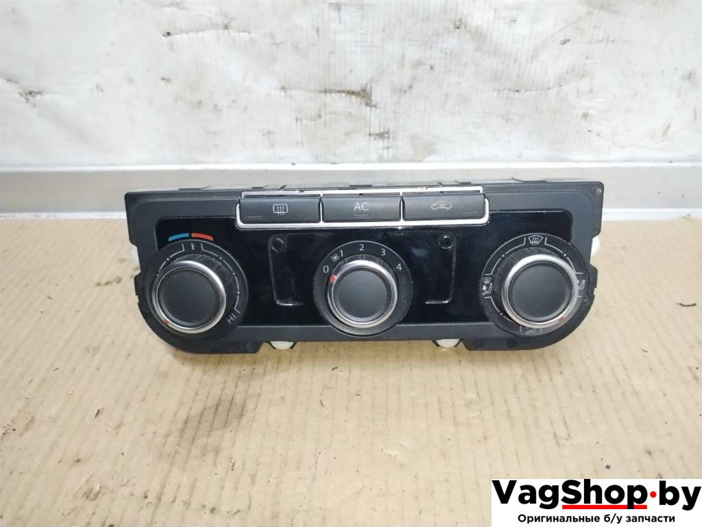 блок управления печки / климат-контроля Volkswagen Golf Plus 2 поколение 2010, 1.6 л., TDi, CAY, дизель, АКПП, красный, хетчбэк 5 дв., передний привод, 7N0907426KZJU - фото №1