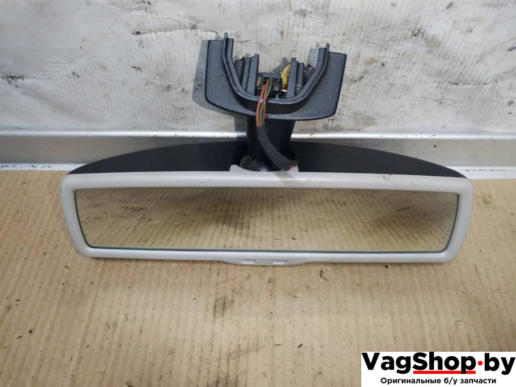 зеркало салона Volkswagen Golf Plus 2 поколение 2010, 1.6 л., TDi, CAY, дизель, АКПП, красный, хетчбэк 5 дв., передний привод, 5M0857511 - фото №1