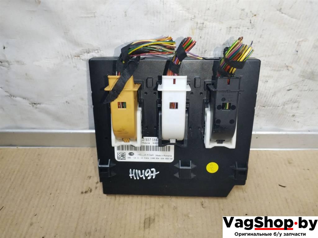 Блок управления BCM (Body Control Module) Volkswagen Golf Plus 2 поколение 2010, 1.6 л., TDi, CAY, дизель, АКПП, красный, хетчбэк 5 дв., передний привод, 1K0937084D - фото №1