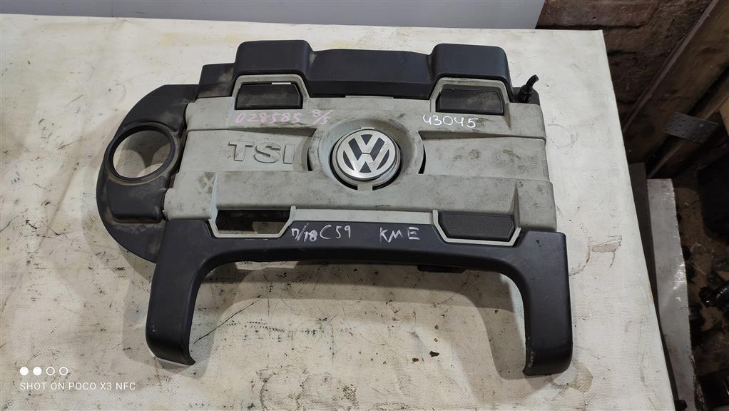 декоративная крышка двигателя Volkswagen Jetta 5 поколение 2009, 1.4 л., бензин, седан, BLG, BMY, 03C103925BB, BWK, CAVA, . - фото №1