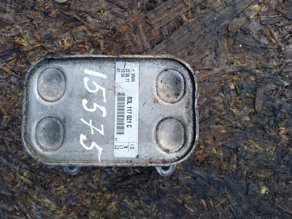радиатор масляный Audi A6 4G/C7 2013, 2.0 л., TDi, дизель, седан, 03L117021C, 03L115389C, 03L115389H, CFFA, CFFB, CGLC, CMGB, CFHD, CFHF, CFHE, CJCB, CGLD, CAYB, 03L115389G, CSUB, CFFE, CFWA, CKUB, . - фото №1