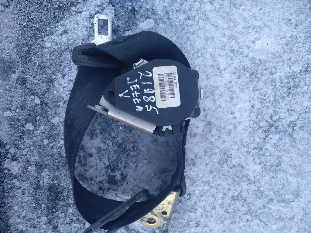 ремень безопасности Volkswagen Jetta 5 поколение 2006, 2.0 л., TDi, дизель, седан, 1K5857805, . - фото №1