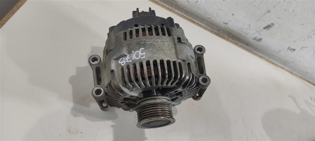 генератор Audi A4 B7 2006, 2.0 л., TFSI, бензин, седан, BPJ, 06E903016D, . - фото №1
