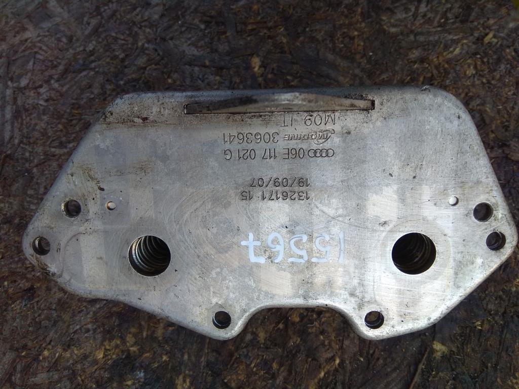 радиатор масляный Audi A4 B7 2006, 3.2 л., FSI, бензин, седан, 06E117021G, 06E117021L, . - фото №1