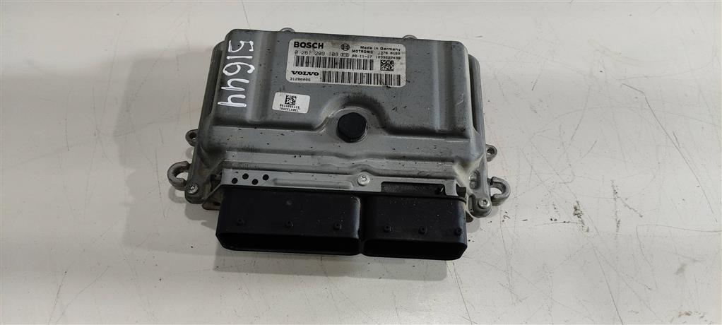 блок управления двигателем Volvo S80 2 поколение 2008, 2.5 л., бензин, седан, 0261209108, 31286086, B5254T, 13760159 - фото №1