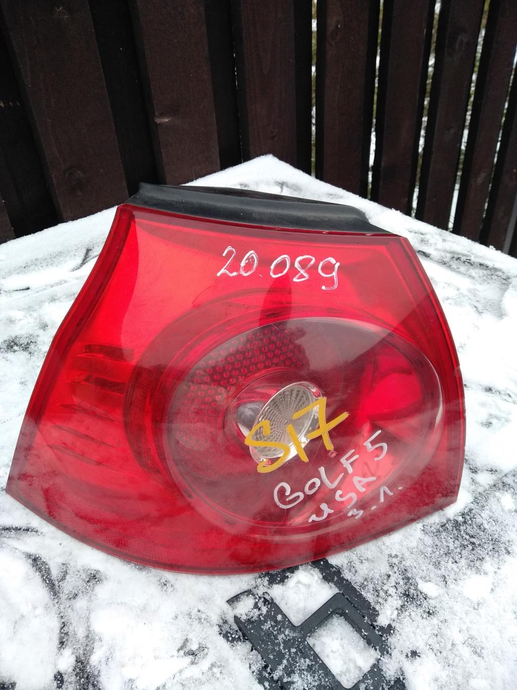 фонарь задний левый Volkswagen Golf 5 поколение 2007, 2.0 л., TDi, дизель, хетчбэк 5 дв., 1K6945095M, 1K6945095AD, . - фото №1