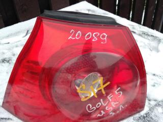 фонарь задний левый Volkswagen Golf 5 поколение 2007, 2.0 л., TDi, дизель, хетчбэк 5 дв., 1K6945095M, 1K6945095AD, .