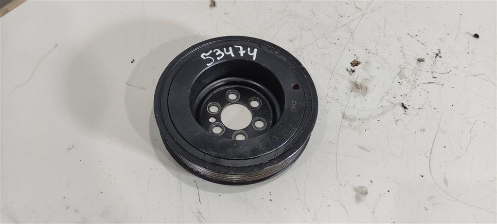 шкив коленвала Volkswagen Jetta 5 поколение 2006, 2.0 л., бензин, седан, 06F105243H, BWA, 06F105243J - фото №1