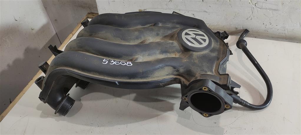 коллектор впускной Volkswagen Jetta 4 поколение 2001, 2.0 л., бензин, седан, AQY, 06A133203EF, AZH, APK, AZG, AZJ, AVH, AZL, BEH, BEV, AEG, BER, BHP, BBX, . - фото №1