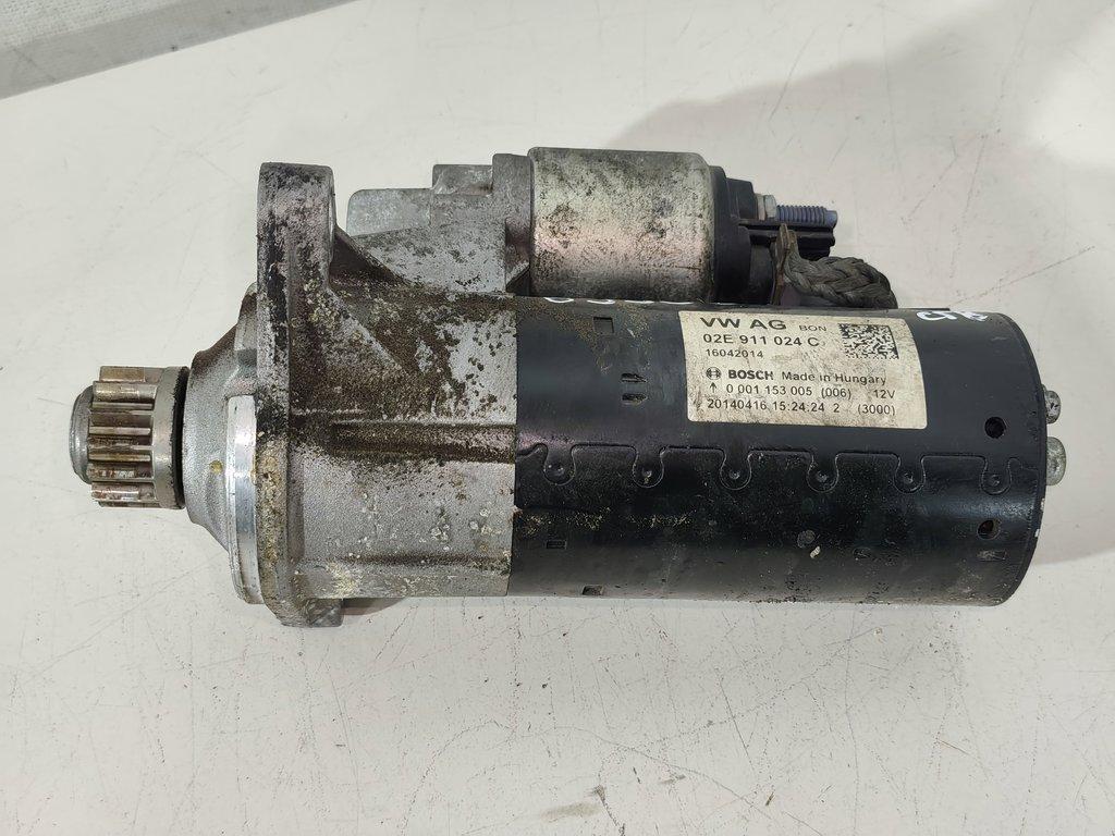 стартер Volkswagen Passat B6 2009, 2.0 л., TDi, дизель, универсал, ., 02E911023C - фото №1