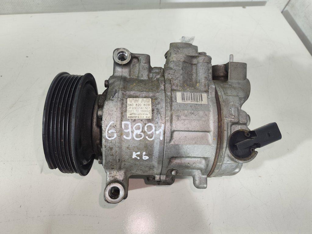 компрессор кондиционера Volkswagen Passat B7 2013, 2.0 л., TDi, дизель, седан, ., 5N0820803F - фото №1