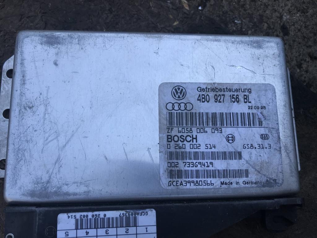 блок управления АКПП Audi A6 4B/C5 2000, 2.5 л., TDi, дизель, седан, 4B0927156BL, 4B0927156B, . - фото №1