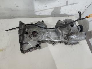 крышка двигателя передняя Skoda Fabia 2 поколение (5J) 2007, 1.2 л., бензин, хетчбэк 5 дв., 03E109211F, 03E109211D, 03E109211