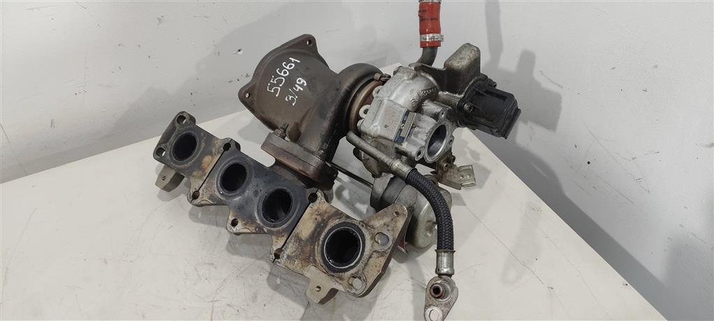 турбина Ford Kuga 2 поколение 2014, 1.6 л., бензин, внедорожник 5 дв., B4164T, CJ5G6K682DA, . - фото №1