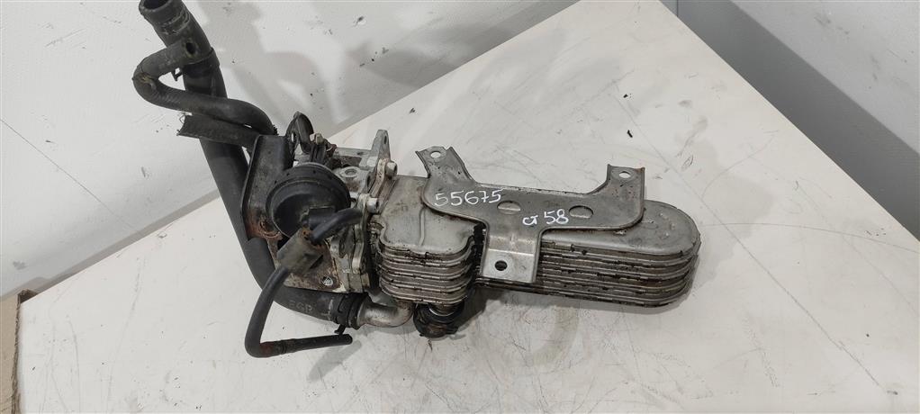 охладитель EGR / Радиатор EGR Volkswagen Golf 5 поколение 2007, 1.9 л., TDi, дизель, хетчбэк 5 дв., 038131513D, 038131513AD, BKC, BXE, BRU, BXF, AXR, 038131512H - фото №1