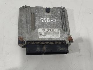 блок управления двигателем Skoda Octavia 2 поколение (A5) [рестайлинг] 2011, 1.8 л., TSI, бензин, хетчбэк 5 дв., 3T0907115G, CDAB, CDAA, ., CDZA