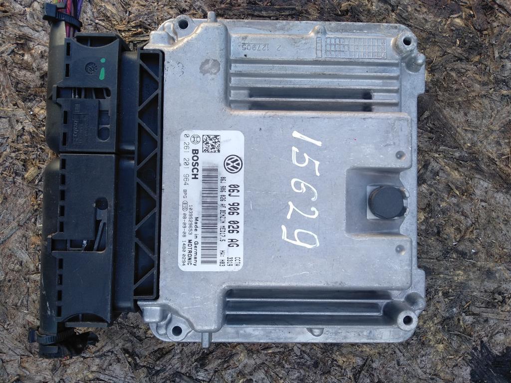 блок управления двигателем Volkswagen Passat B6 2009, 2.0 л., TFSI, бензин, седан, 06J906026AG, CCTA, . - фото №1