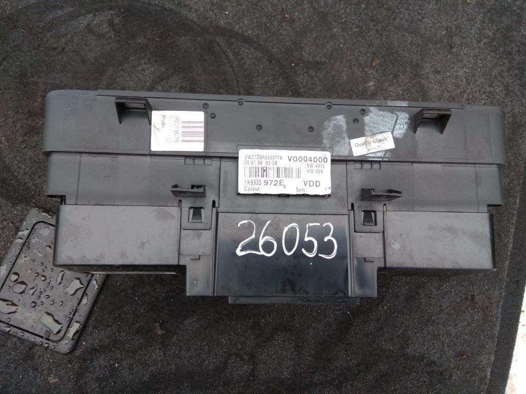 щиток приборов (приборная панель) Volkswagen Jetta 5 поколение 2006, 2.0 л., дизель, седан, 1K6920972E, ., 1K6920972EX - фото №1