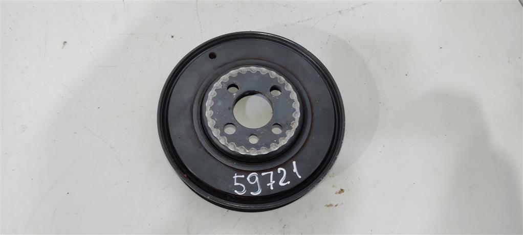 шкив коленвала Audi A6 4B/C5 1999, 1.8 л., бензин, седан, ANB, APU, AEB, APT, 058105251E, ADR, ARG, AJL, ARK, . - фото №1