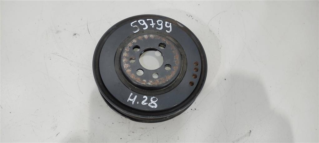 шкив коленвала Audi A6 4B/C5 2000, 1.8 л., бензин, седан, AWT, ALT, 06B105243F, 06A105243E, 06B105243E - фото №1