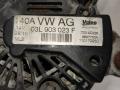 генератор Volkswagen Touran 1 поколение [рестайлинг] 2006, 1.9 л., TDi, бензин, минивэн, BKC, BKD, 03L903023F, . - фото №3