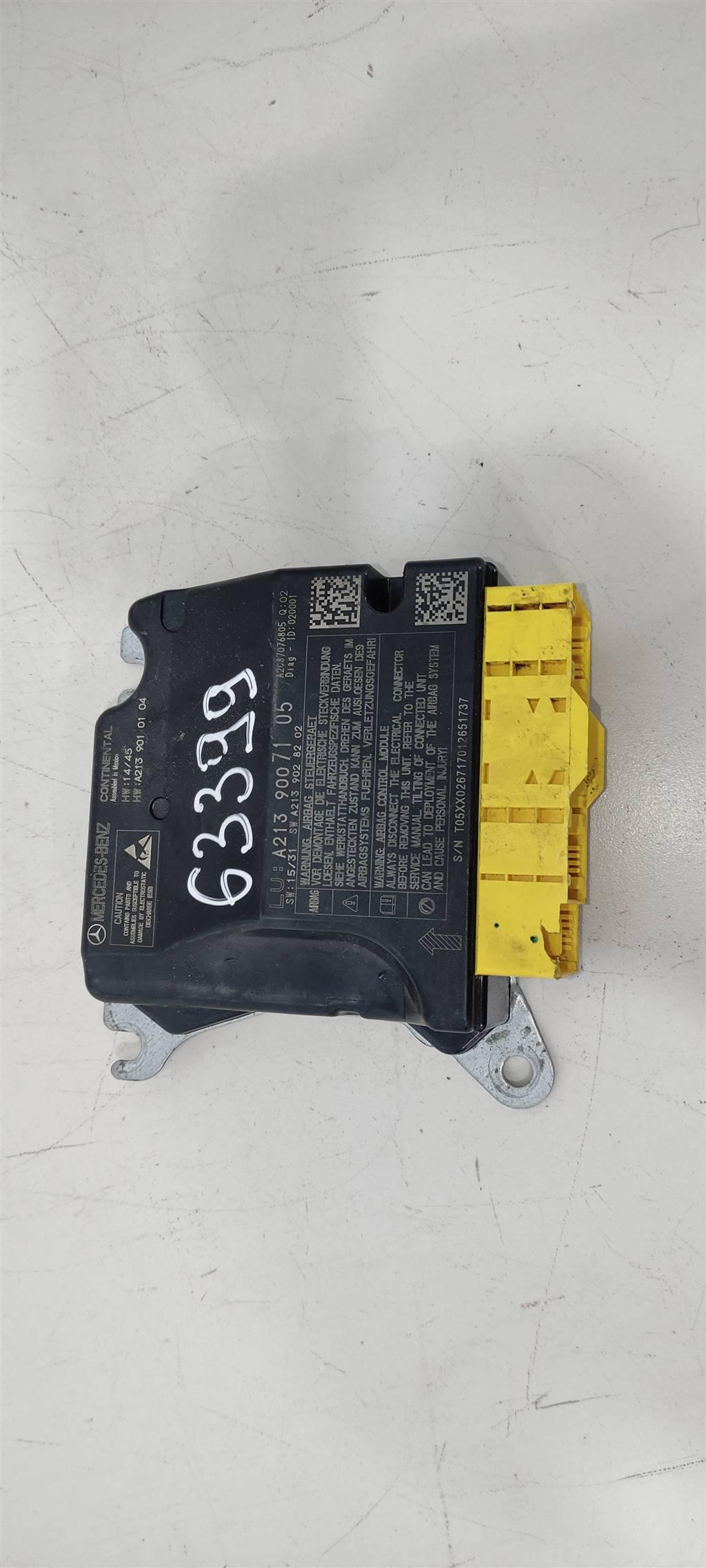 блок AirBag Mercedes-Benz E-Класс W213/S213/C238/A238 2018, бензин, седан, ., A2139010105, A2139007104 - фото №1