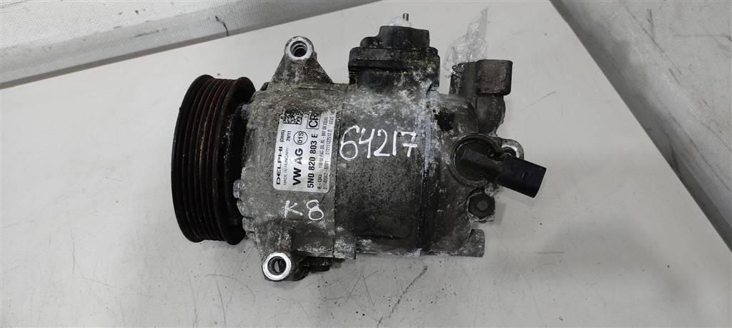 компрессор кондиционера Volkswagen Caddy 3 поколение 2006, 2.0 л., TDi, дизель, фургон, BMP, 5N0820803E, ., BRM - фото №1