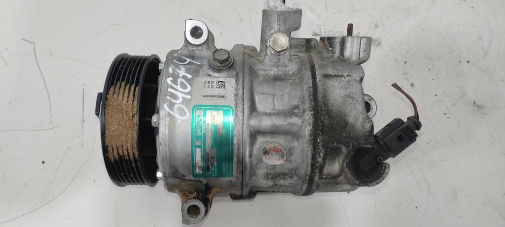 компрессор кондиционера Volkswagen Passat B6 2009, 2.0 л., TDi, дизель, седан, 1K0820808F, 1K0820808D, 1K0820808B, ., 1711N, 1711E - фото №1
