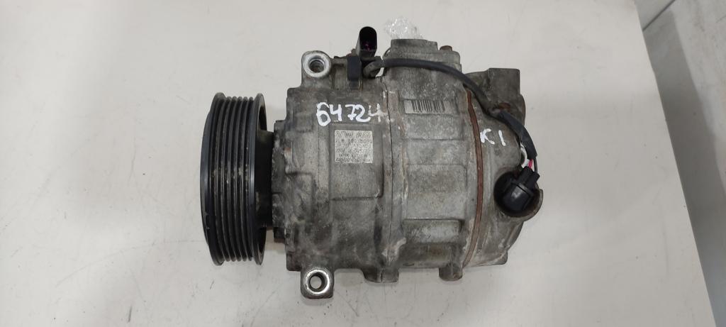 компрессор кондиционера Audi Q7 4L 2006, 3.0 л., TDi, дизель, внедорожник 5 дв., BUG, ., 7L6820803Q - фото №1