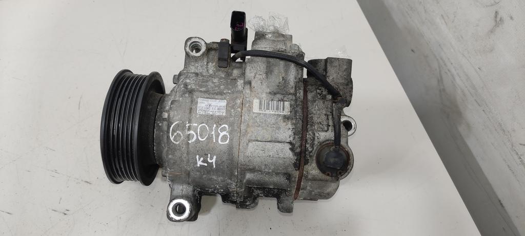 компрессор кондиционера Audi A4 B7 2006, 1.8 л., бензин, седан, ALT, BFB, 8E0260805F, 4472208393, 08D03508, 4472209530 - фото №1
