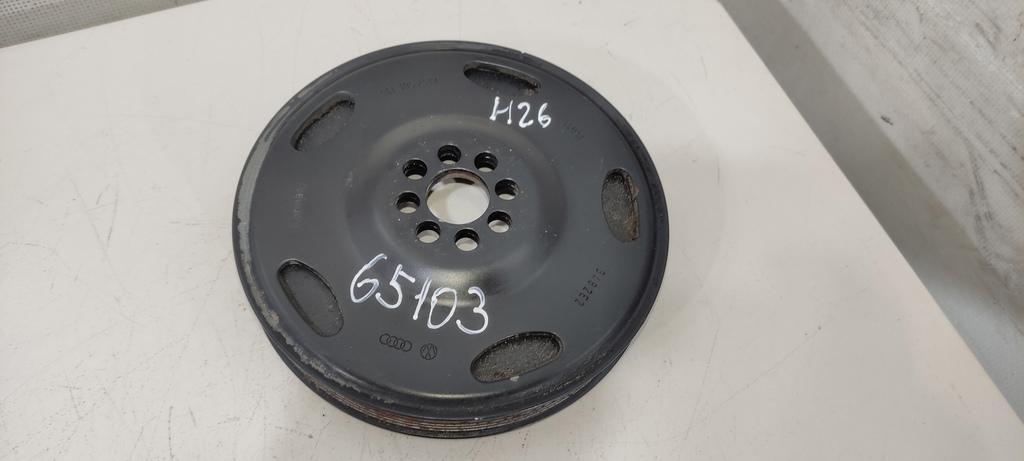 шкив коленвала Audi A6 4F/C6 2006, 3.2 л., бензин, седан, AUK, BDW, 06E105251C, CAL, BKH, BYU, BDX, . - фото №1