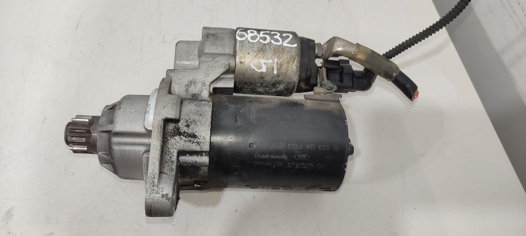 стартер Volkswagen Passat B6 2006, 2.0 л., FSI, бензин, седан, 02M911023G, 02M911023M, BVZ, BLP, BSE, BVY, KGV, BKC, 02M911023GX, BLX, BLY, BLS, AXX, BMB, KGU, BSF, CAWB, CCZA, CDMA, BGU, . - фото №1