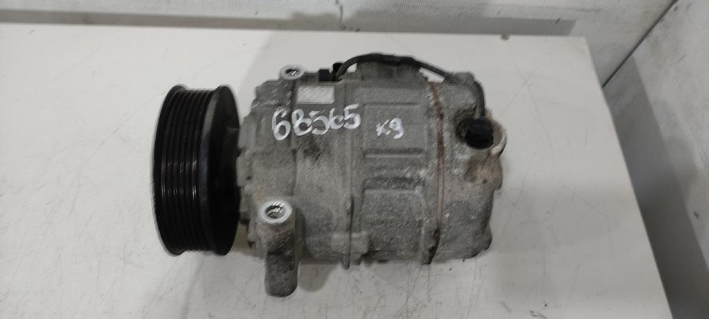 компрессор кондиционера Volkswagen Touareg 1 поколение 2006, 3.6 л., бензин, внедорожник 5 дв., BHK, 7L6820803S, 7L6820803G, 7L0820803E, 7L0820803M, 7L6820803H, 7L6820803L, 7L6820803P, 7L6820803R - фото №1